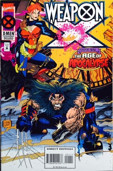WEAPON X #1 DIRECT DELUXE EDITION 1995