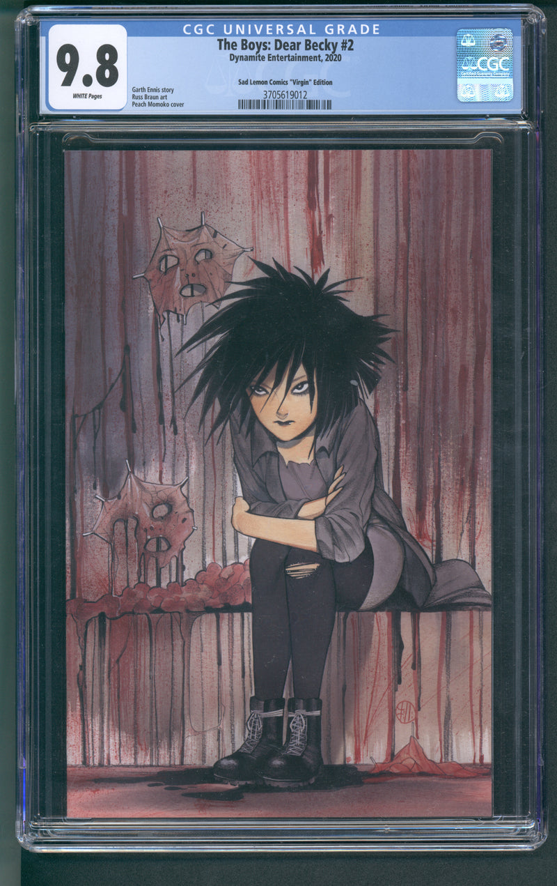 THE BOYS DEAR BECKY #2 CGC 9.8 PEACH MOMOKO VIRGIN SAD LEMON