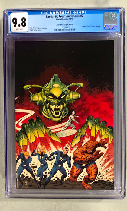 FANTASTIC FOUR ANTITHESIS #2 CGC 9.8 PATRICK ZIRCHER VIRGIN VARIANT
