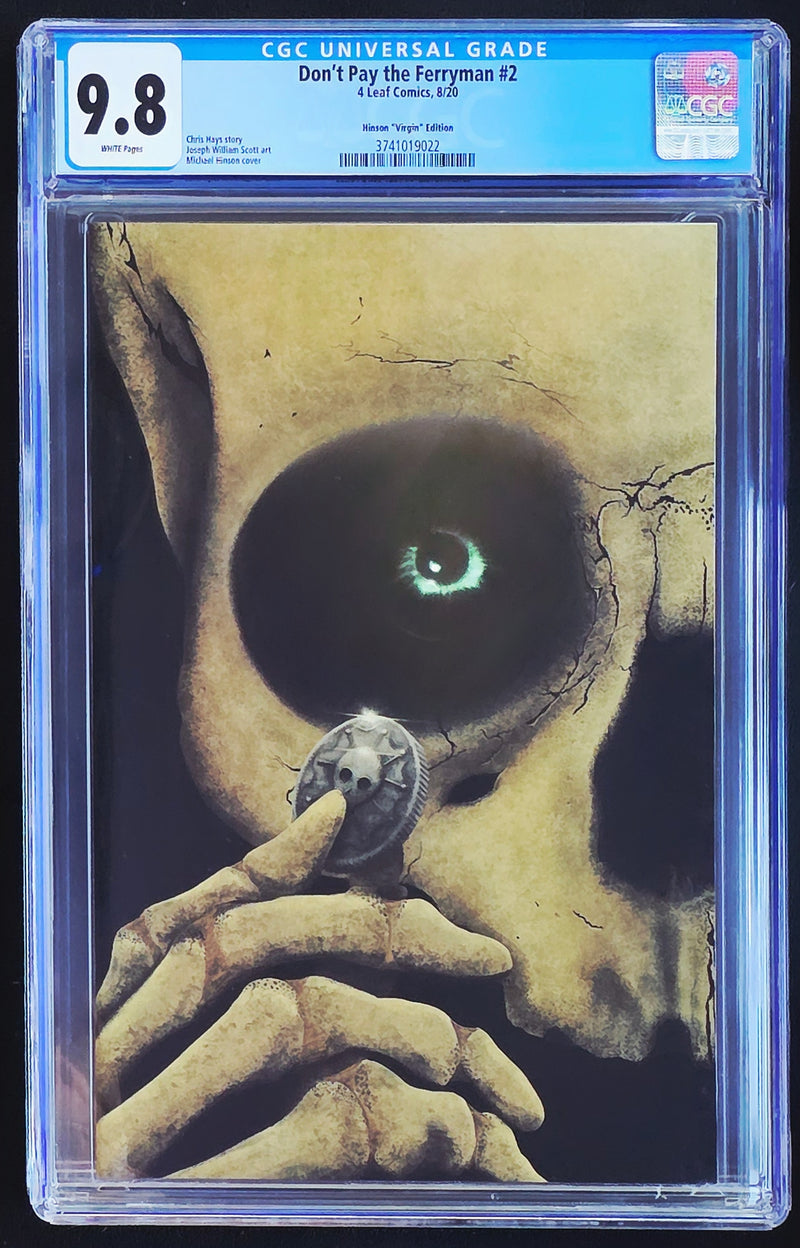 DON'T PAY THE FERRYMAN #2 CGC 9.8 MICHAEL HINSON