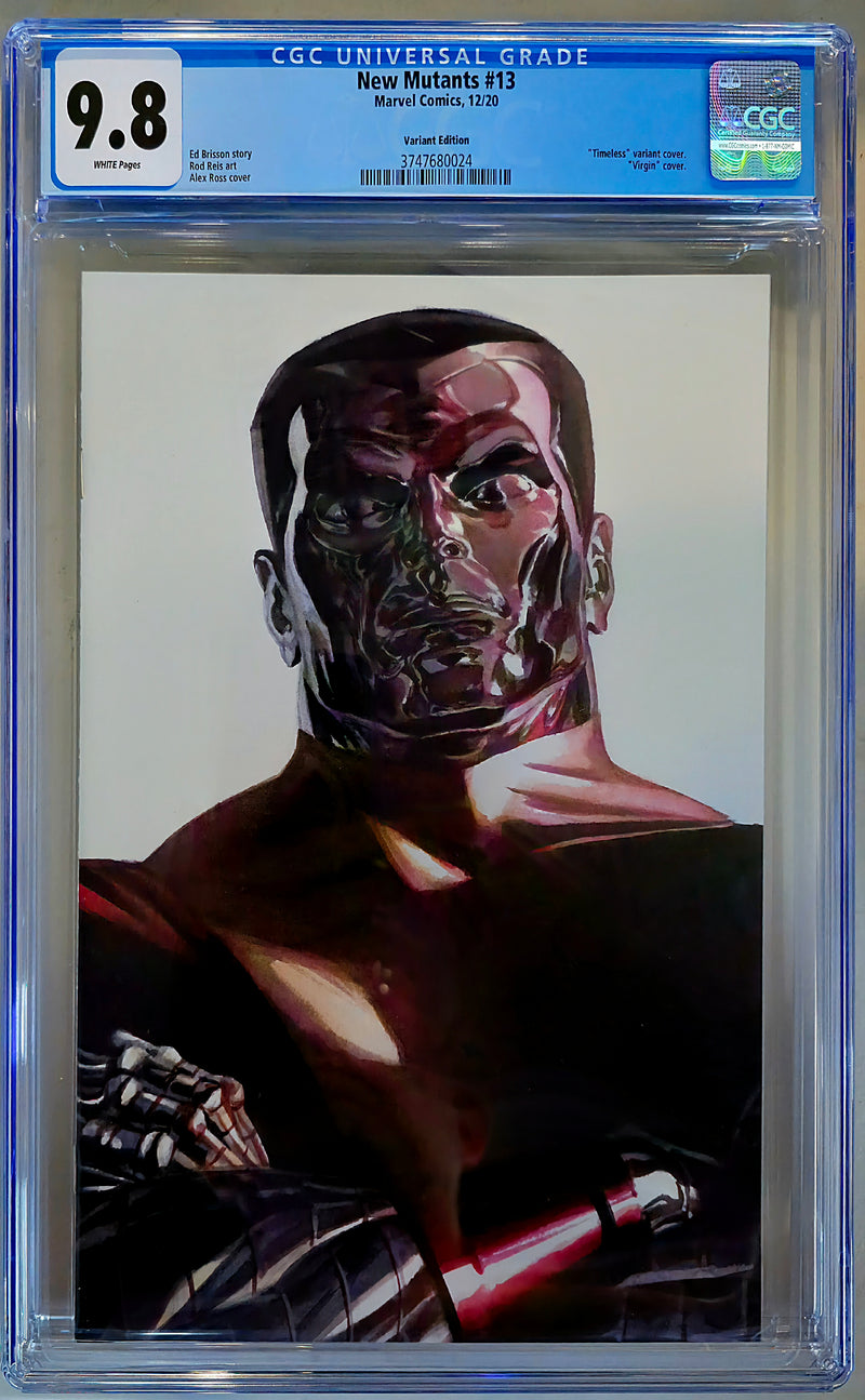 NEW MUTANTS #13 CGC 9.8 アレックス・ロス 「タイムレス」バリアント