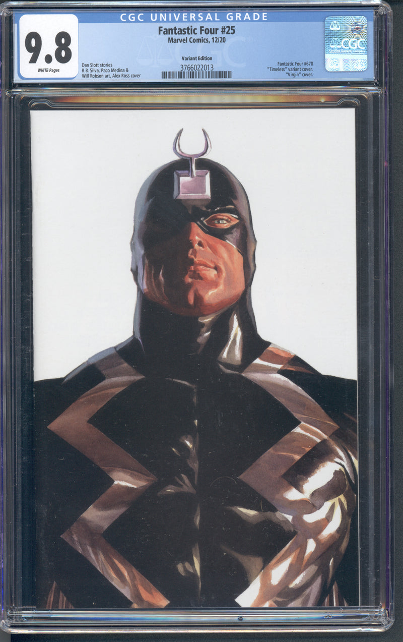 FANTASTIC FOUR ANTITHESIS #2 CGC 9.8 PATRICK ZIRCHER VIRGIN VARIANT