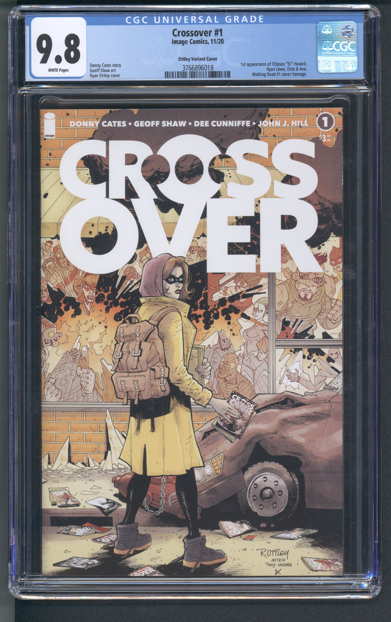 CROSSOVER #1 CGC 9.8 OTTLEY