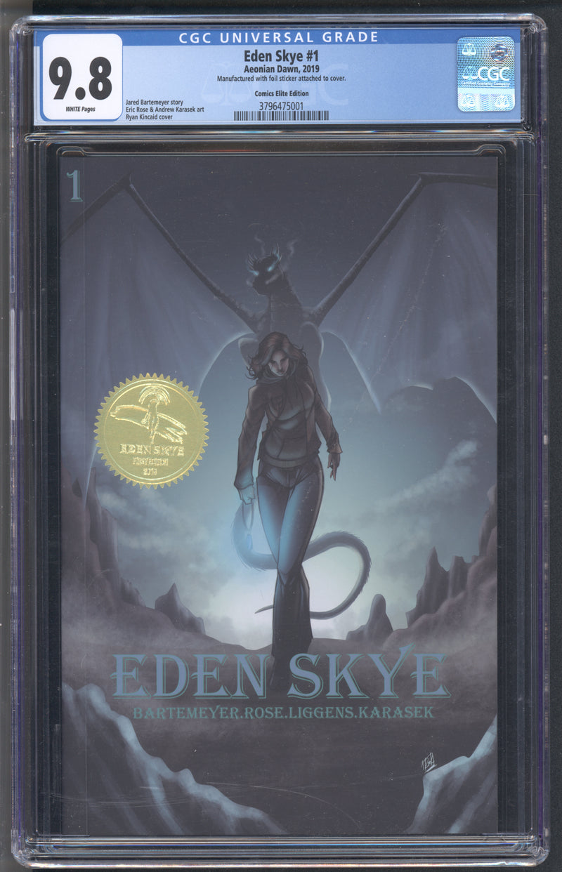 EDEN SKYE CGC 9.8 RYAN KINCAID COVER