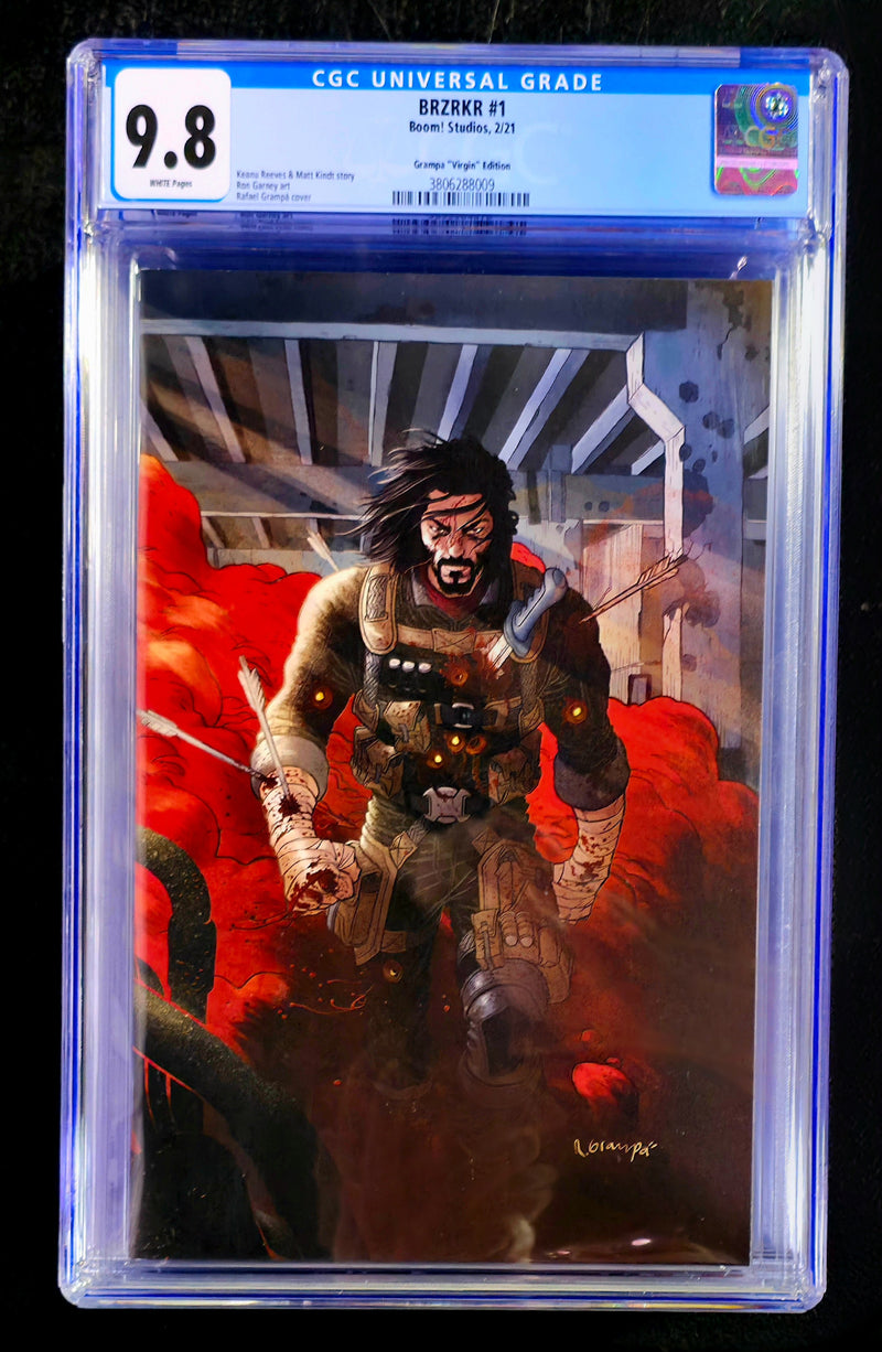 BRZRKR #1 CGC 9.8 グランパ ヴァージン 1:50