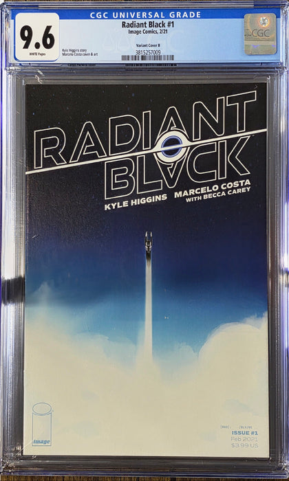 RADIANT BLACK #1 CGC 9.6 COSTA