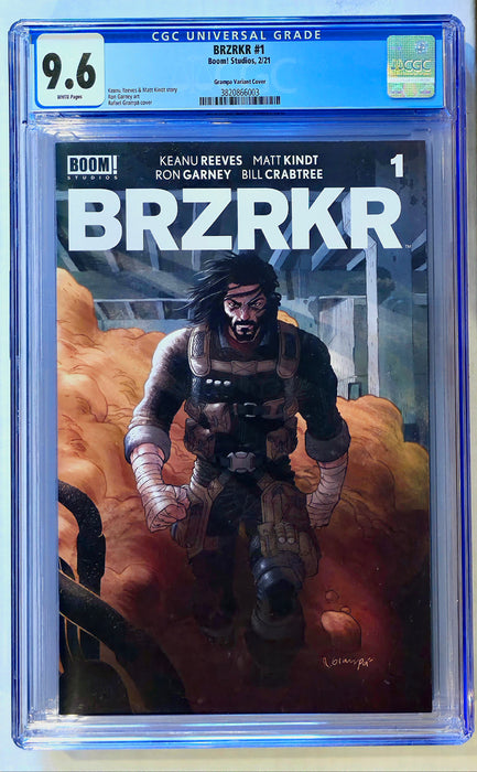 BRZRKR #1 CGC 9.6 GRAMPA 1:25