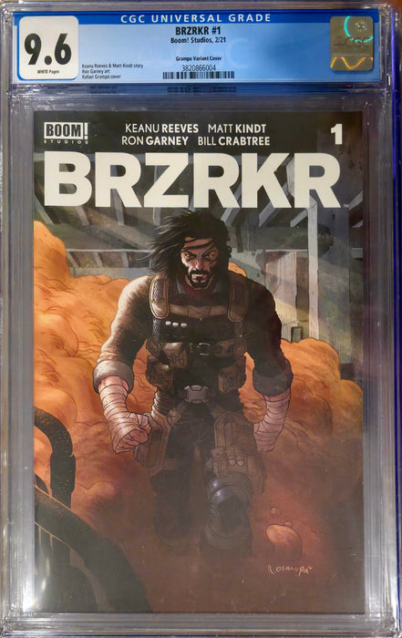 BRZRKR #1 CGC 9.6 GRAMPA 1:25