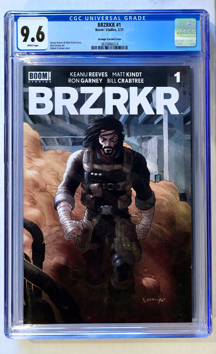 BRZRKR #1 CGC 9.6 GRAMPA 1:25