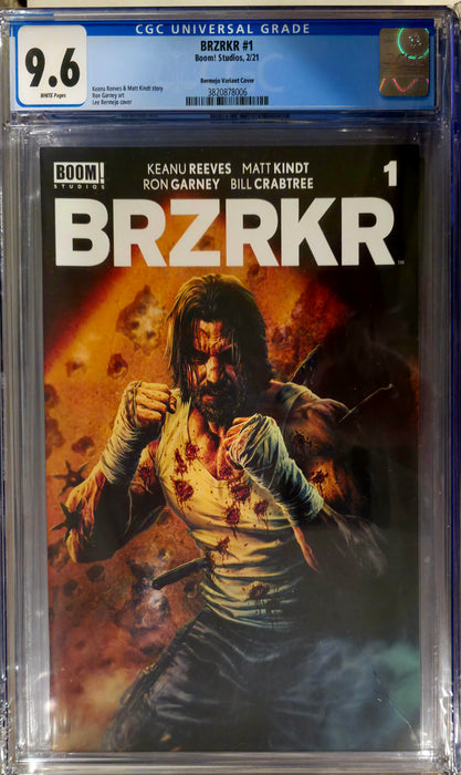 BRZRKR #1 CGC 9.6 BERMEJO 1:25