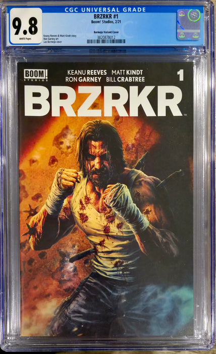 BRZRKR #1 CGC 9.8 BERMEJO 1:25