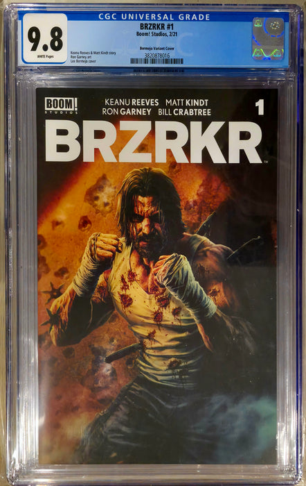 BRZRKR #1 CGC 9.8 BERMEJO 1:25