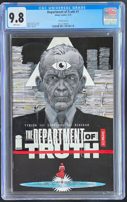 DEPARTMENT OF TRUTH #1 CGC 9.8 1:10 INCV SHALVEY