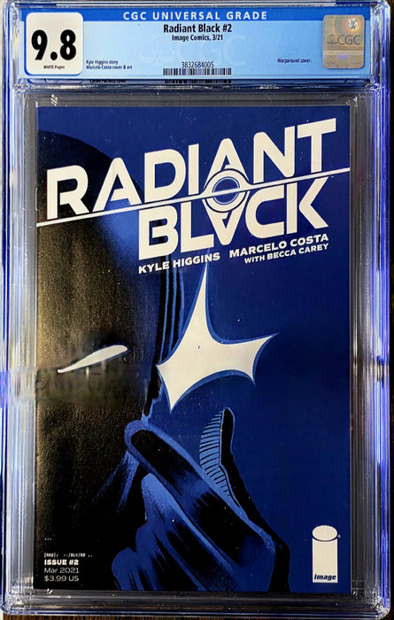 RADIANT BLACK #2 CGC 9.8 CVR A COSTA