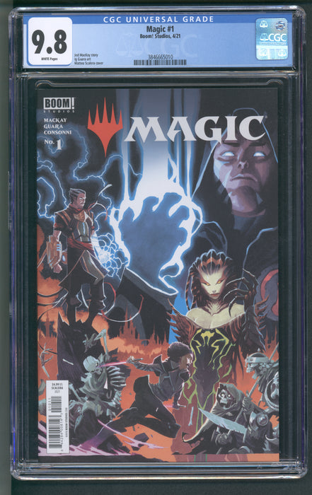 MAGIC THE GATHERING #1 CGC 9.8 SCALERA COVER A