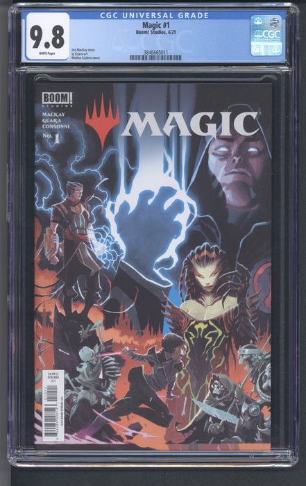 MAGIC THE GATHERING #1 CGC 9.8 SCALERA COVER A
