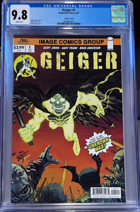 GEIGER #1 CGC 9.8 ERIK LARSON