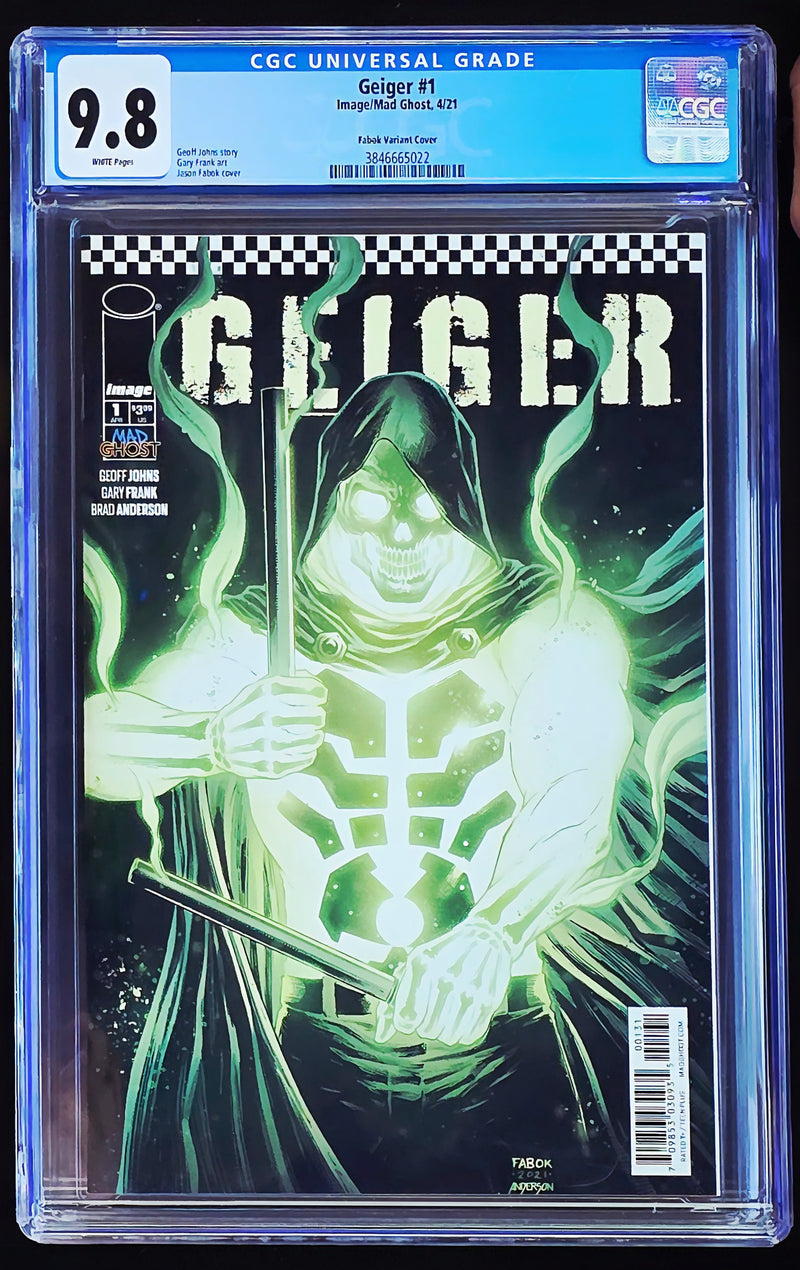 GEIGER #1 CGC 9.8 JASON FABOK COVER
