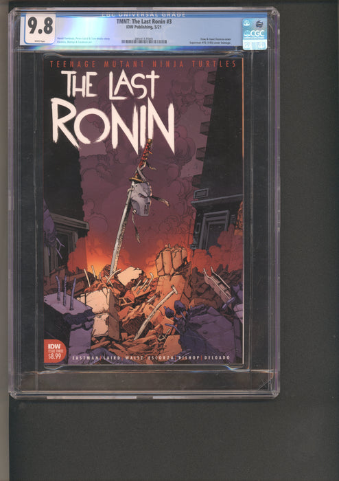 TMNT THE LAST RONIN #3 CGC 9.8 CVR A