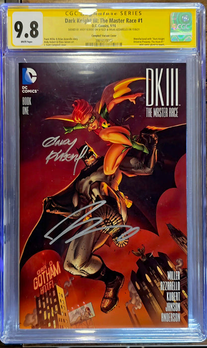 DARK KNIGHT III THE MASTER RACE #1 CGC SS 9.8 CAMPBELL