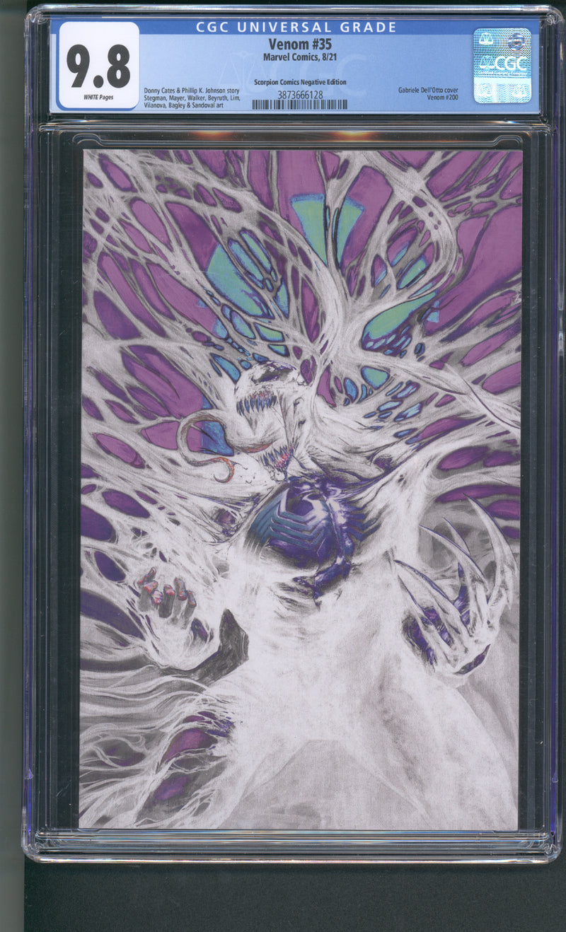 VENOM #35 CGC 9.8 DELL'OTTO ネガティブエディション ヴァージン