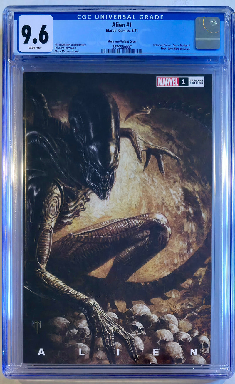 ALIEN #1 CGC 9.6 MASTRAZZO TRADE