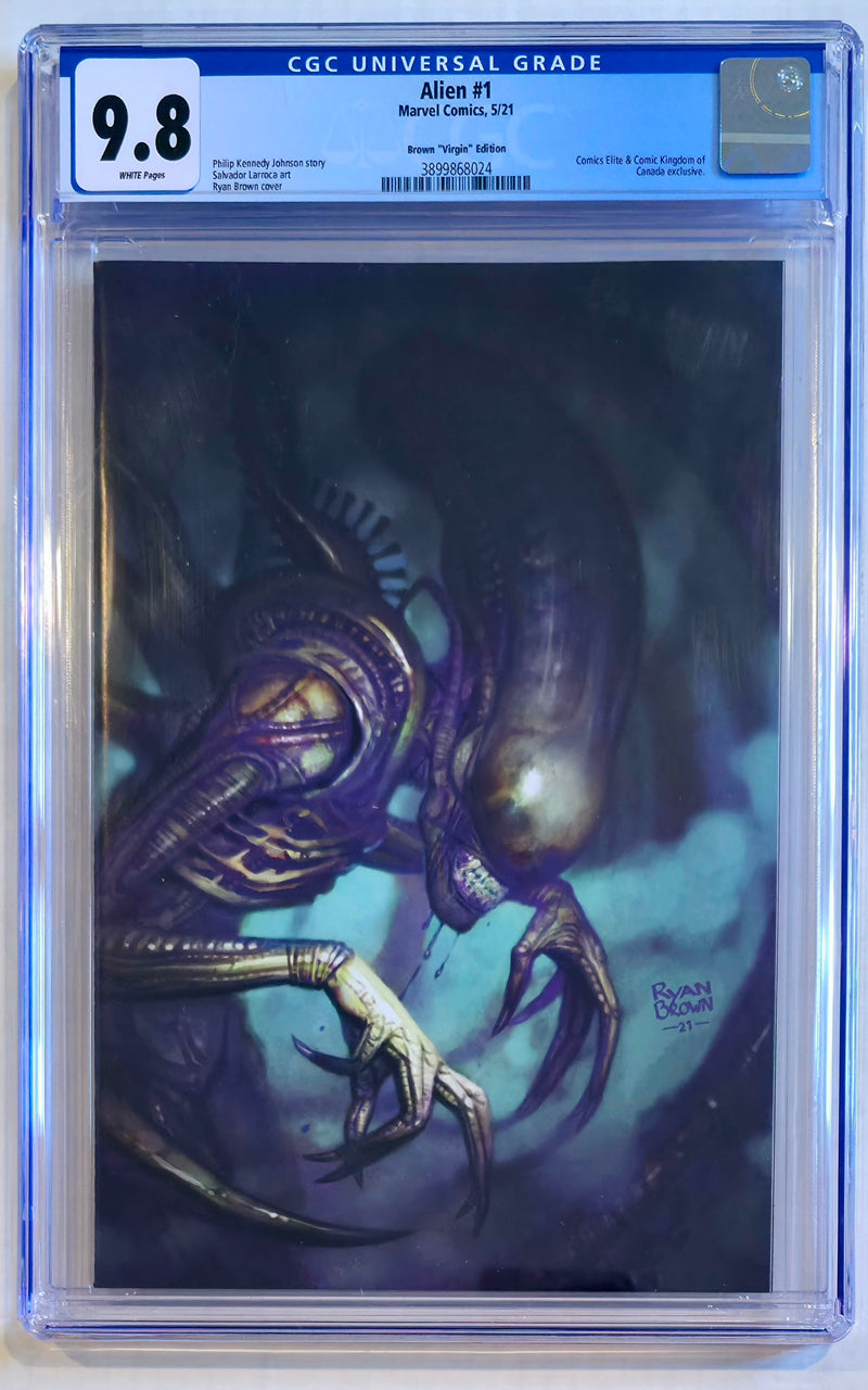 ALIEN #1 CGC 9.8 BROWN VIRGIN