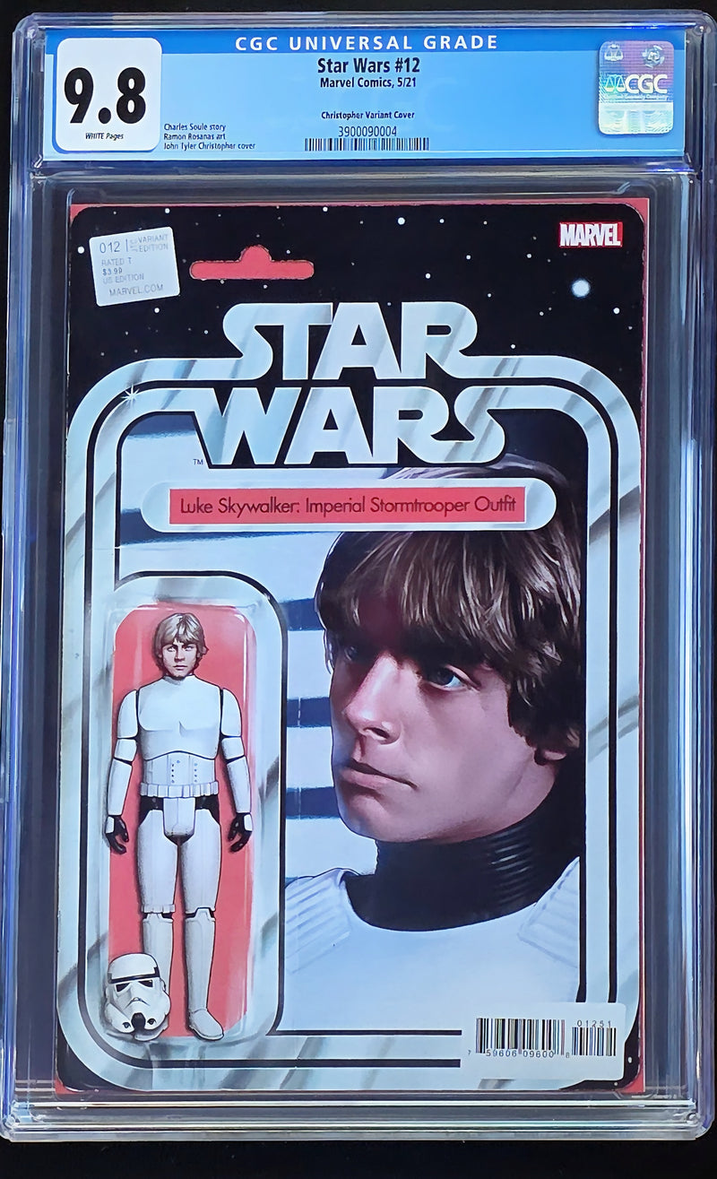 スターウォーズ #12 CGC 9.8 JTC ルーク ストームトルーパー アクションフィギュア