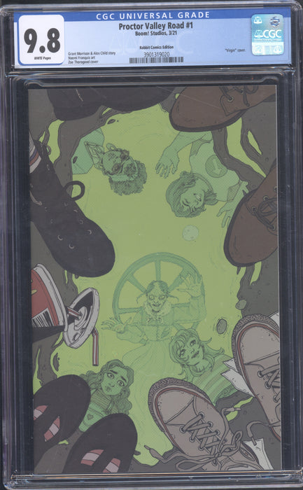 PROCTOR VALLEY ROAD #1 CGC 9.8 RABBIT COMICS THOROGOOD