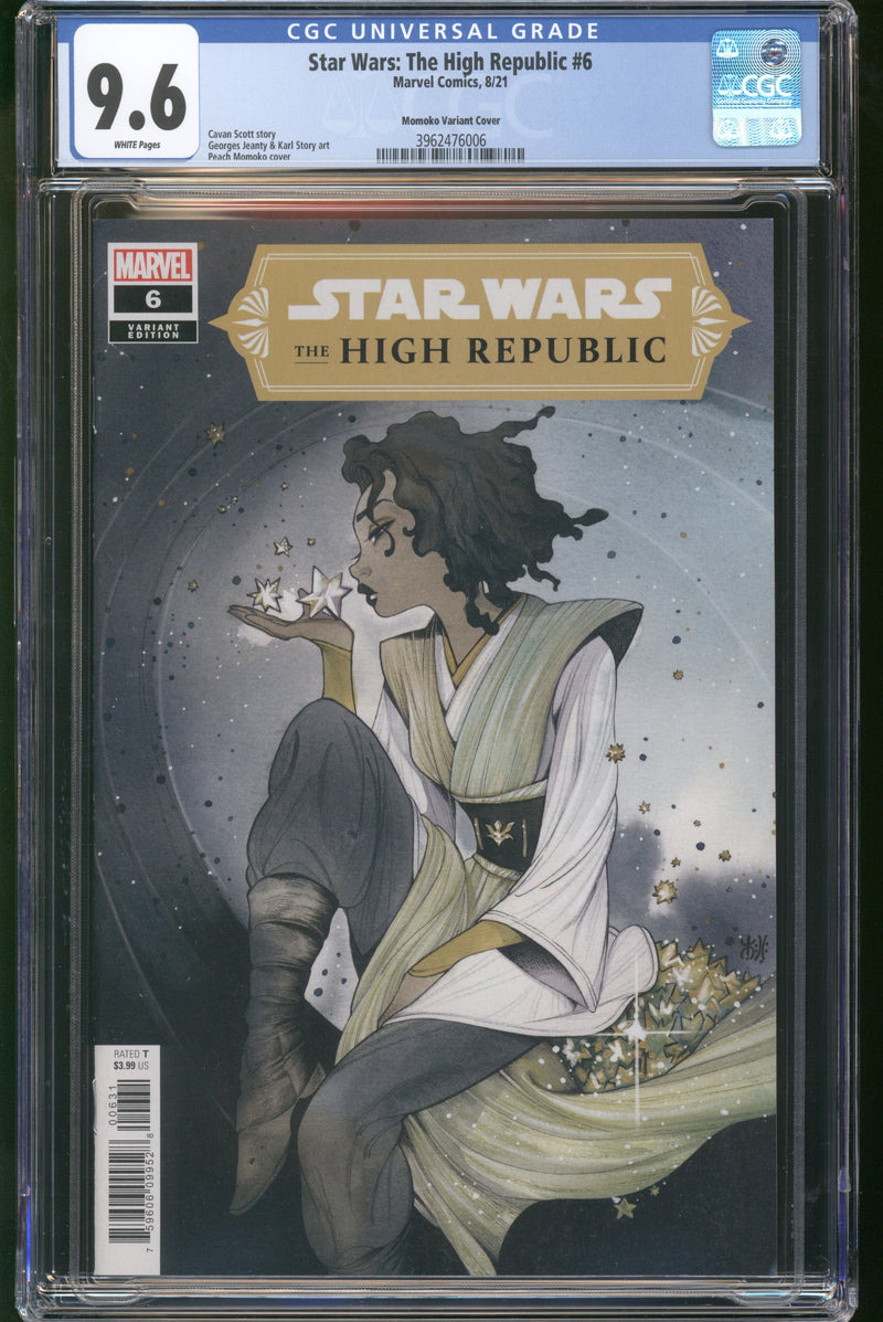 スター・ウォーズ ハイ・リパブリック #6 CGC 9.6 モモコ 8/21