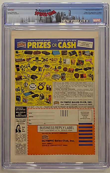 AMAZING SPIDER-MAN #209 CGC 5.5 OCT 1980