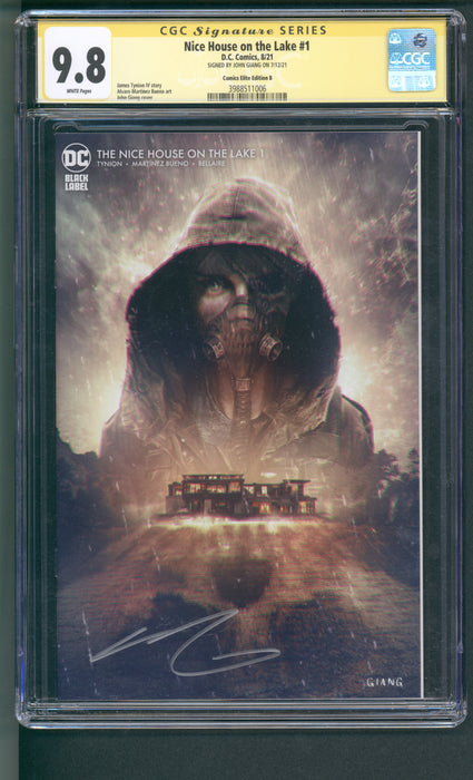 Nice House on the Lake #1 CGC SS 9.8 SIGNED BY JOHN GIANG B Variant