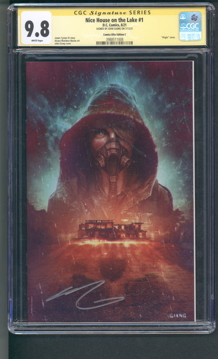 Nice House on the Lake #1 CGC SS 9.8 SIGNED BY JOHN GIANG C Variant