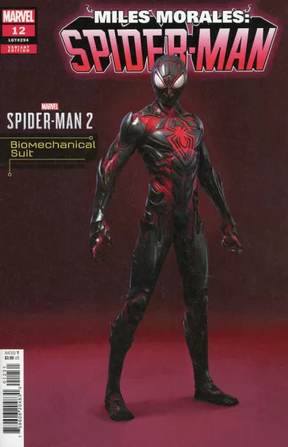 MILES MORALES SPIDER-MAN #12 GAME VARIANT JERAD MARANTZ