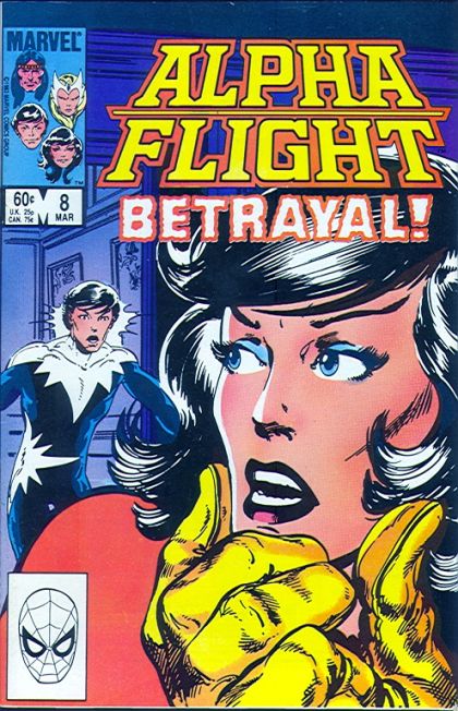 ALPHA FLIGHT #8 DIRECT EDITION 1984 VOL. 1