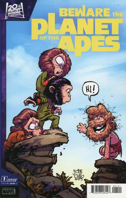 BEWARE THE PLANET OF THE APES #1 SKOTTIE YOUNG VARIANT