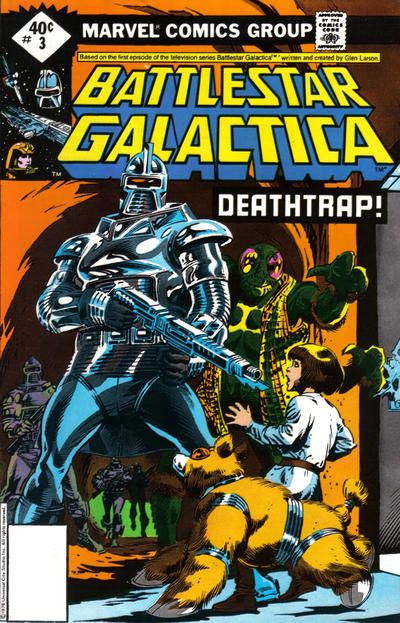 BATTLESTAR GALACTICA #3 VOL.1 WHITMAN VARIANT 1979 MARVEL