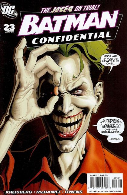 BATMAN CONFIDENTIAL #23 DIRECT EDITION 2008