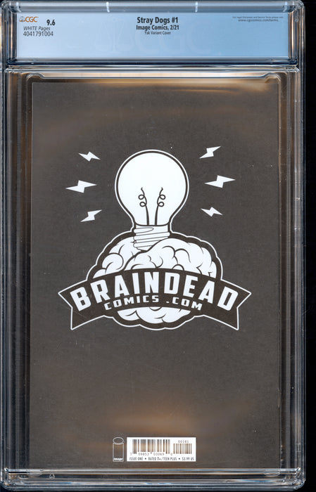 STRAY DOGS #1 CGC 9.6 YAK BLAIR WITCH