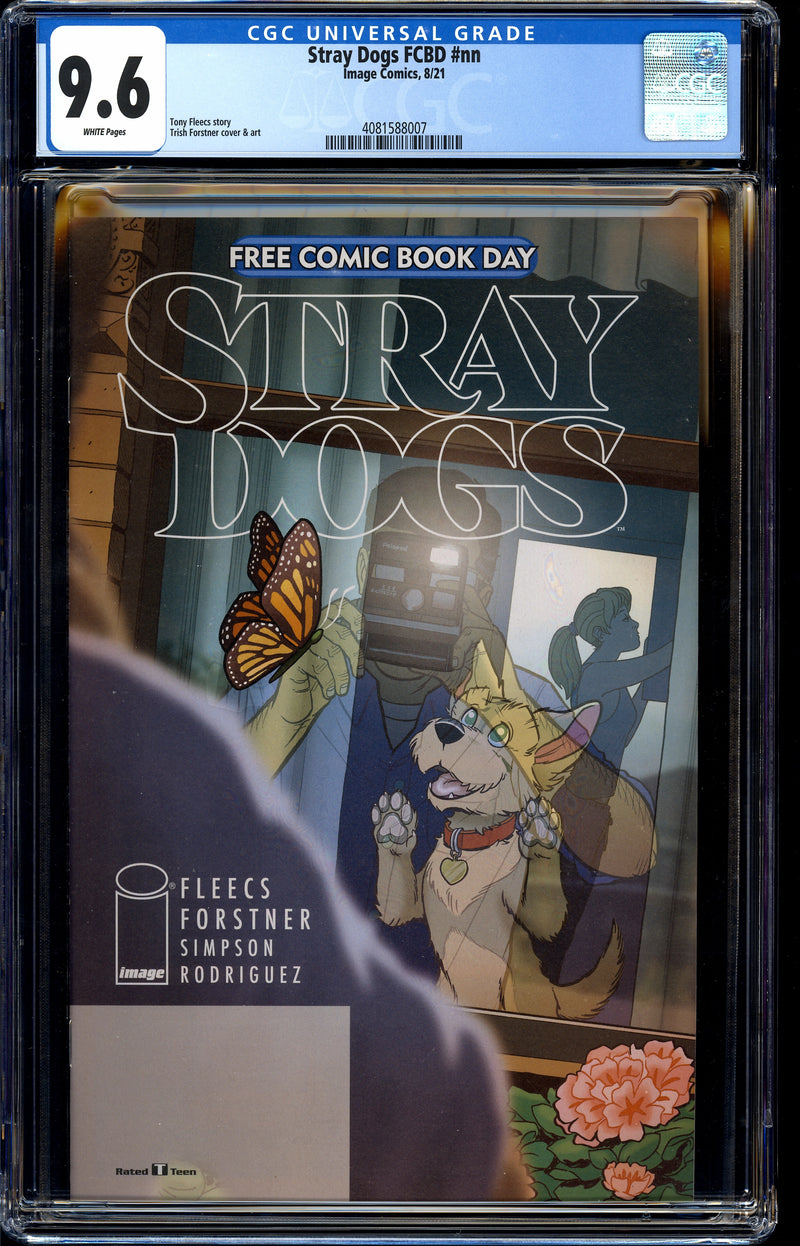 STRAY DOGS FREE COMIC BOOK DAY CGC 9.6 2021