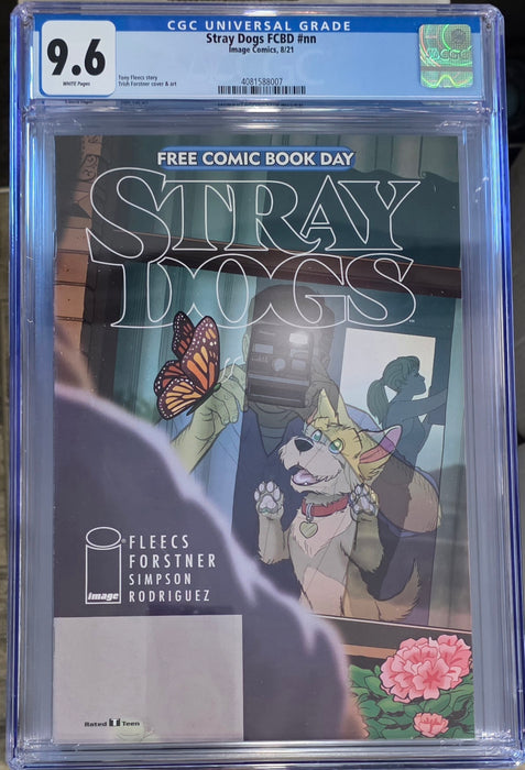 STRAY DOGS FREE COMIC BOOK DAY CGC 9.6 2021