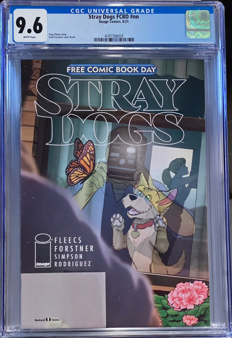 STRAY DOGS FREE COMIC BOOK DAY CGC 9.6 2021