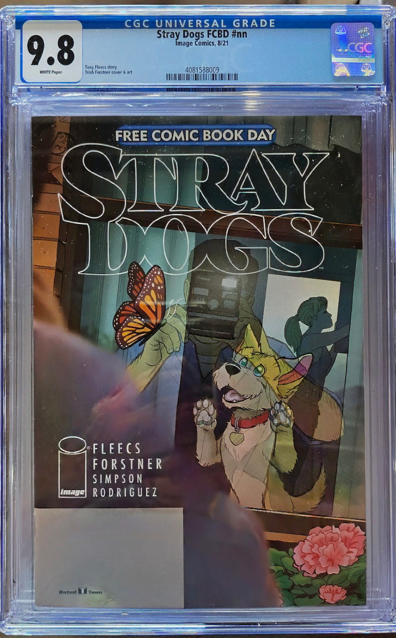 STRAY DOGS FREE COMIC BOOK DAY CGC 9.8 2021