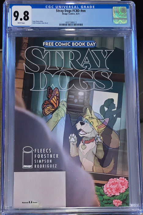 STRAY DOGS FREE COMIC BOOK DAY CGC 9.8 2021