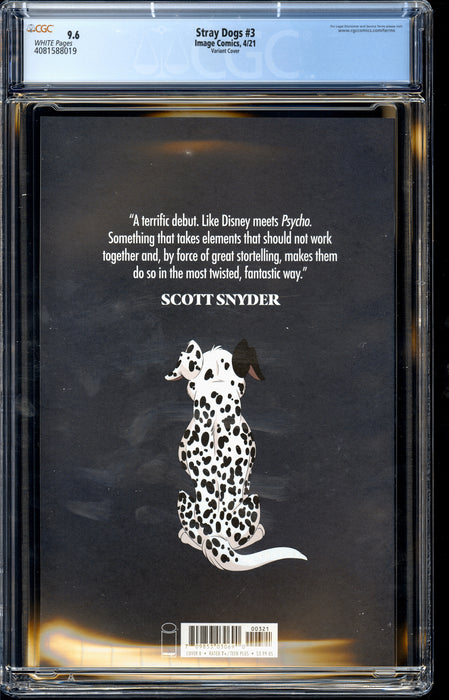 STRAY DOGS #3 ANNEBELLE HOMAGE FORSTNER