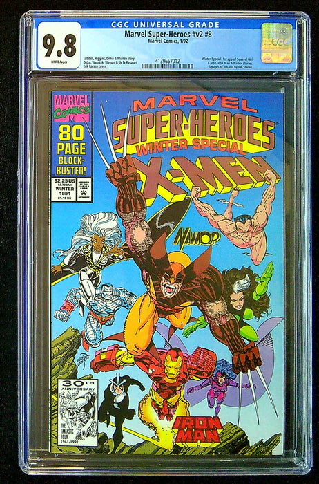 MARVEL SUPER-HEROES WINTER SPECIAL 1991 CGC 9.8