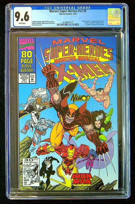 MARVEL SUPER-HEROES WINTER SPECIAL 1991 CGC 9.6