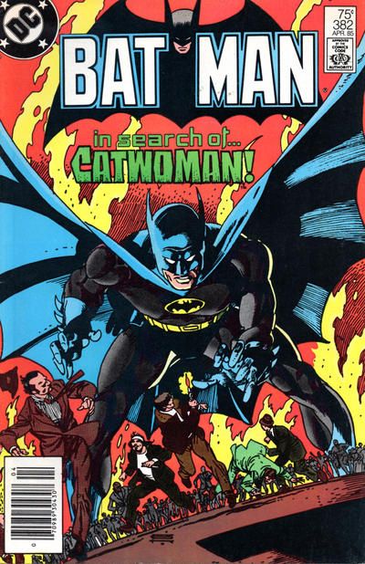 BATMAN #382 NEWSSTAND EDITION 1985