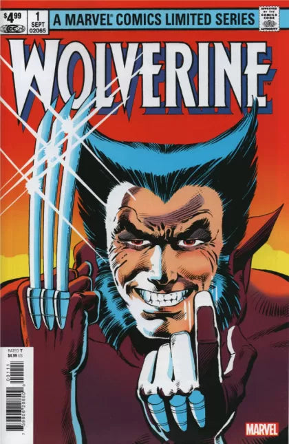 Wolverine #1 Facsimile 2023 Limited Series