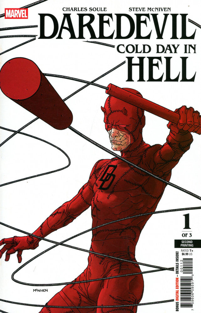 DAREDEVIL: COLD DAY IN HELL #1 2ND PRINT STEVE MCNIVEN